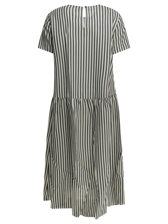 26SS 아푼토비 미디 원피스 P1649TS972ABISSO BLACK - A PUNTO B