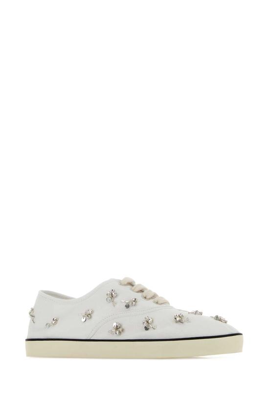 26SS 미우미우 스니커즈 5E370EF005V6B F0009 WHITE - MIU MIU