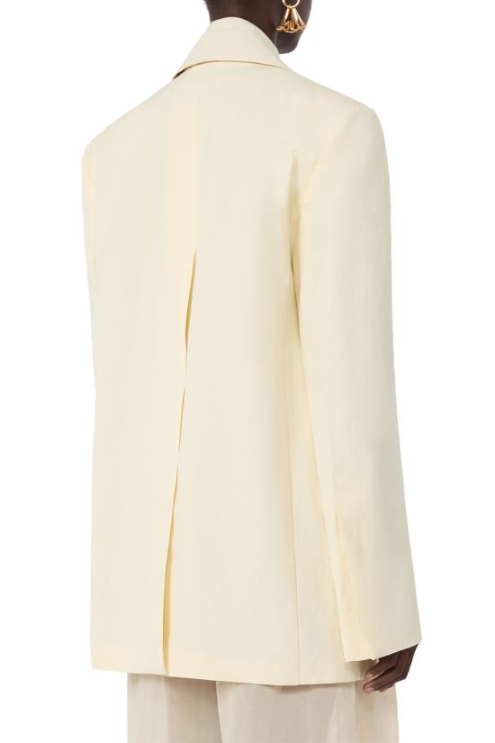 26SS 스포트막스 수트 자켓 2612041033600 001 Giallo chiaro - SPORTMAX