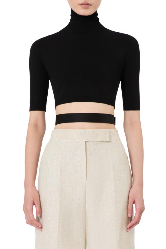 26SS 막스마라 스웨터 2611361213600 009 Black - MAX MARA