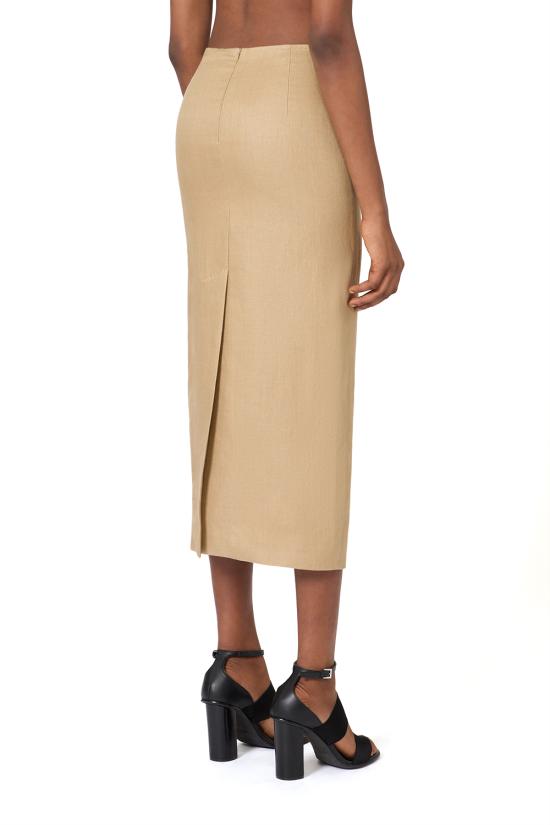 26SS 막스마라 미디 스커트 2611101173600 003 Camel - MAX MARA