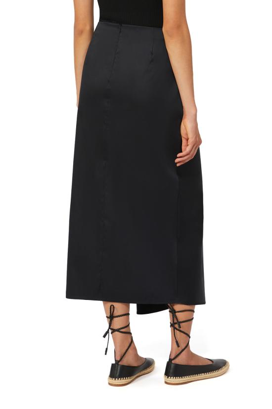 26SS 막스마라 미디 스커트 2611101012600 002 Black - MAX MARA