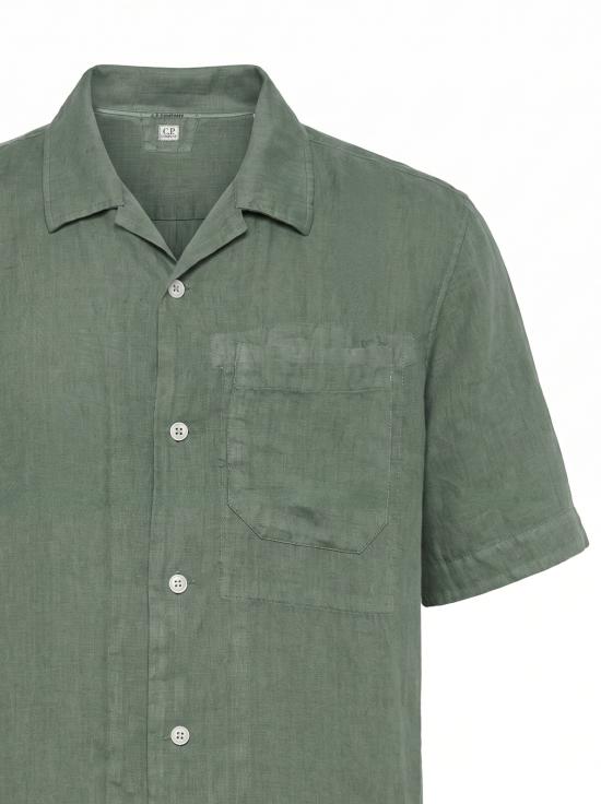 26SS 씨피 컴퍼니 셔츠 20CMSH258A110533G 668 Verde - C.P. COMPANY