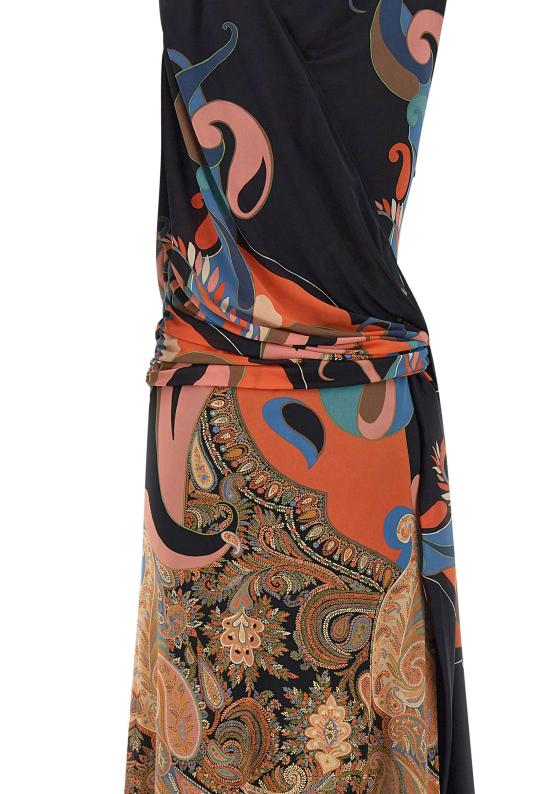 26SS 에트로 미디 원피스 WRHA0635 99IPS13X0810 MULTICOLOR - ETRO