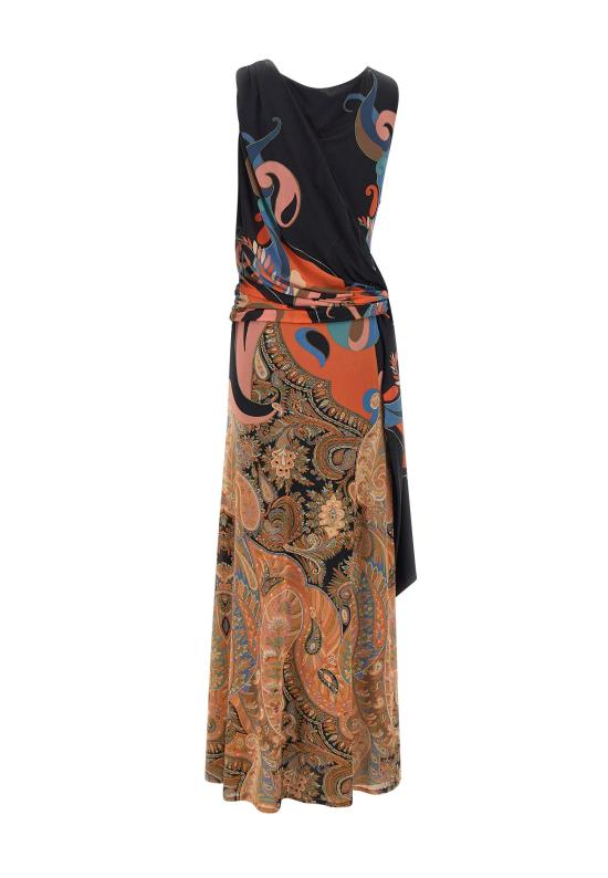 26SS 에트로 미디 원피스 WRHA0635 99IPS13X0810 MULTICOLOR - ETRO