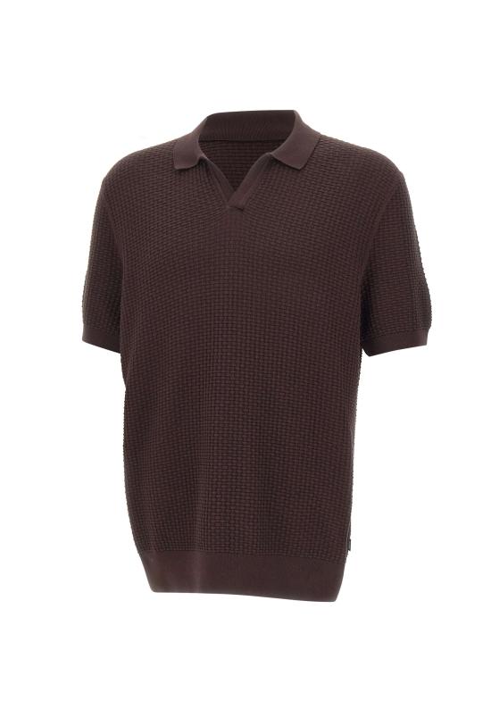 26SS 보스 폴로 티셔츠 50561613 207 BROWN