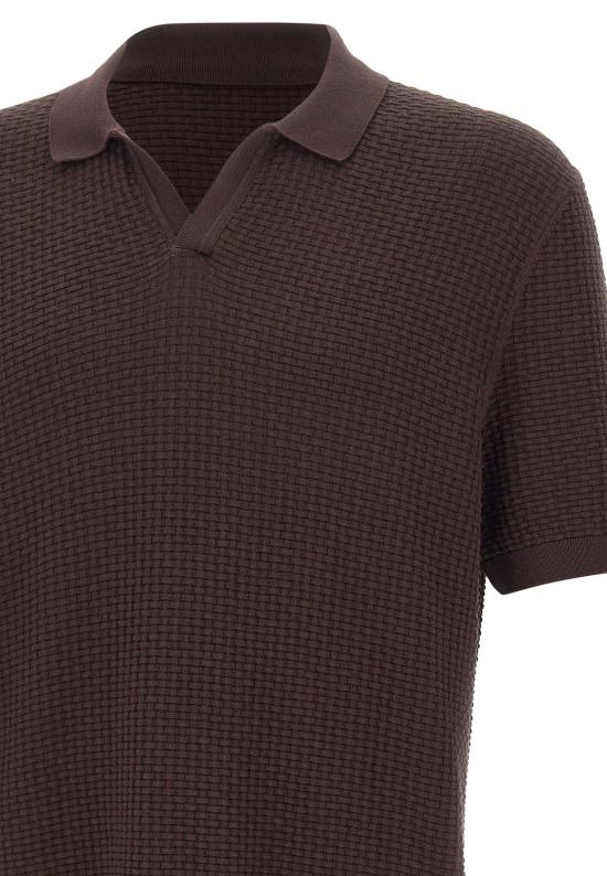 26SS 보스 폴로 티셔츠 50561613 207 BROWN - BOSS