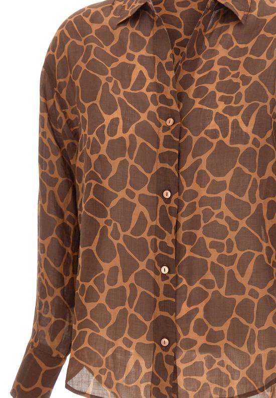 26SS 세인트바쓰 셔츠 CYS0001 01343L BROWN - MC2 SAINT BARTH