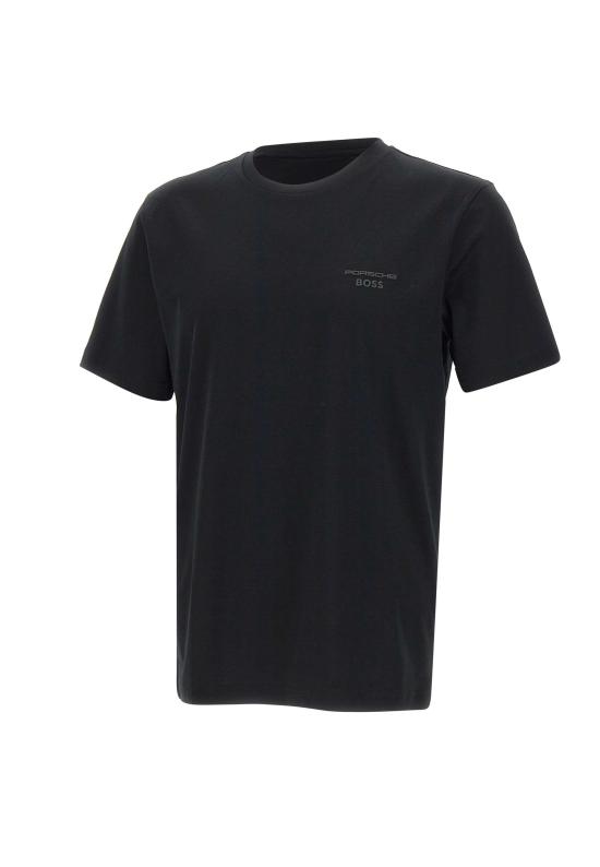 26SS 보스 반팔 티셔츠 50562696 001 BLACK