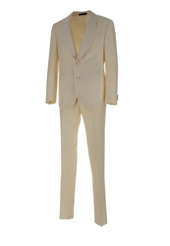 26SS 꼬르넬리아니 수트 세트 277900 27980800737R WHITE