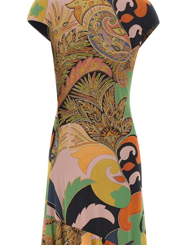 26SS 에트로 미디 원피스 WRHA0633 99IAS74X0885 MULTICOLOR - ETRO