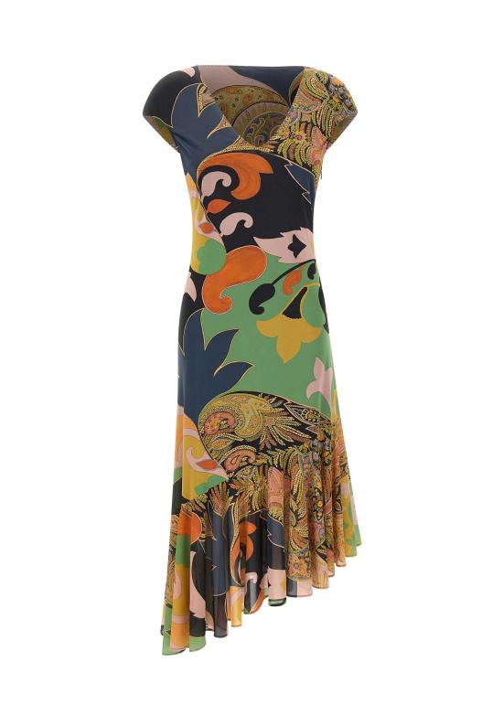 26SS 에트로 미디 원피스 WRHA0633 99IAS74X0885 MULTICOLOR