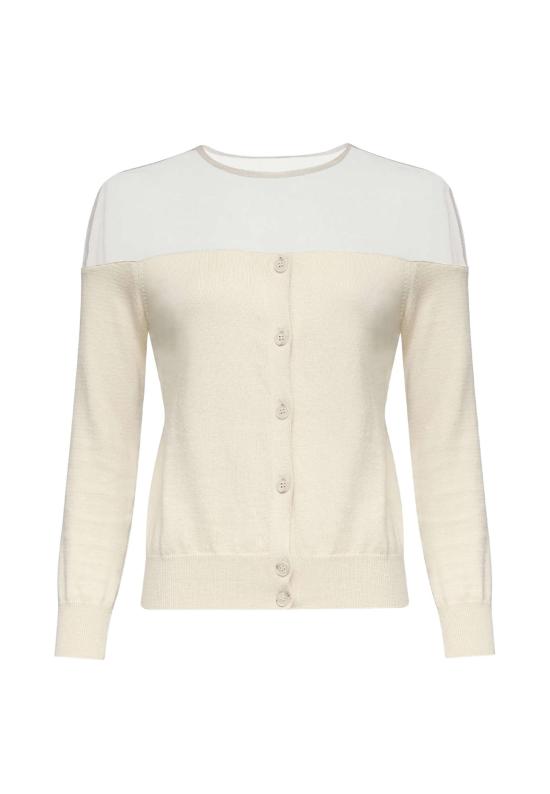 26SS MM6 메종마르지엘라 가디건 S62HP0043 M13273729 BEIGE