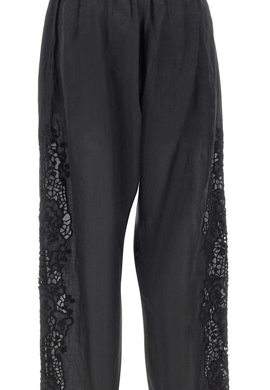 26SS 보스 스트레이트 팬츠 50556735 001 BLACK - BOSS
