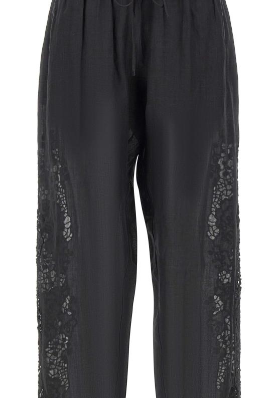 26SS 보스 스트레이트 팬츠 50556735 001 BLACK - BOSS