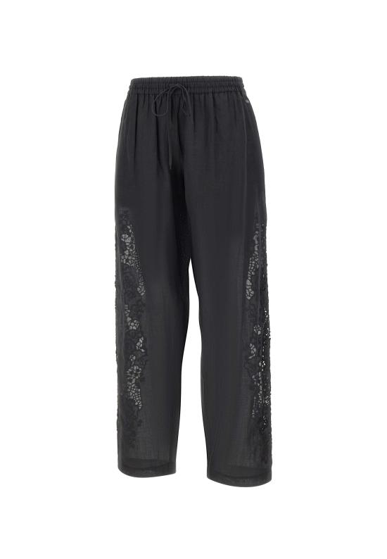 26SS 보스 스트레이트 팬츠 50556735 001 BLACK