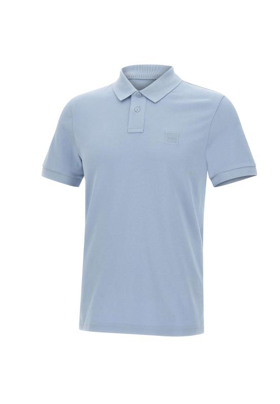 26SS 보스 폴로 티셔츠 50507803 458 LIGHT BLUE