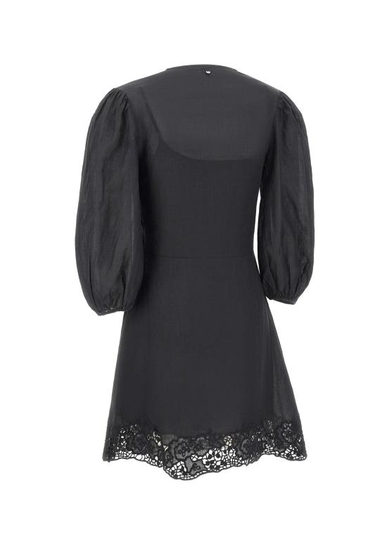 26SS 보스 미디 원피스 50556737 001 BLACK - BOSS