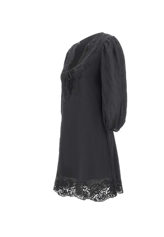 26SS 보스 미디 원피스 50556737 001 BLACK - BOSS