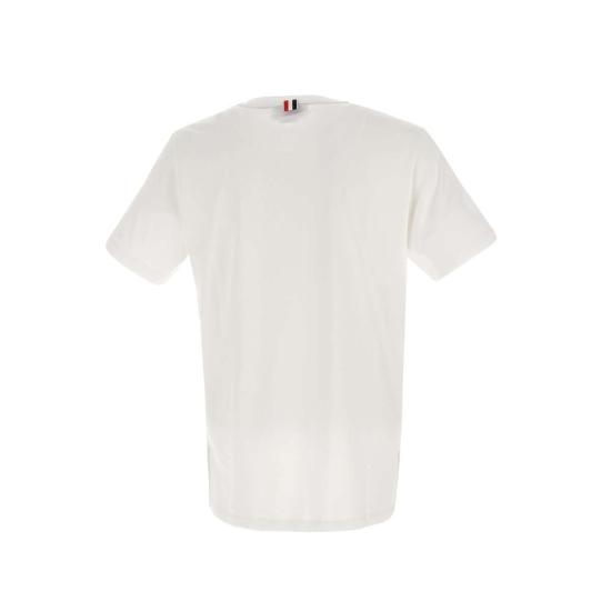 26FW 톰브라운 저지 릴렉스드 사이드 슬릿 티 MJS067A 00042100 WHITE - THOM BROWNE