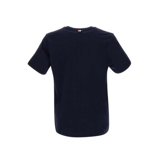 26FW 톰브라운 저지 릴렉스드 사이드 슬릿 티 MJS067A 00042415 BLUE - THOM BROWNE