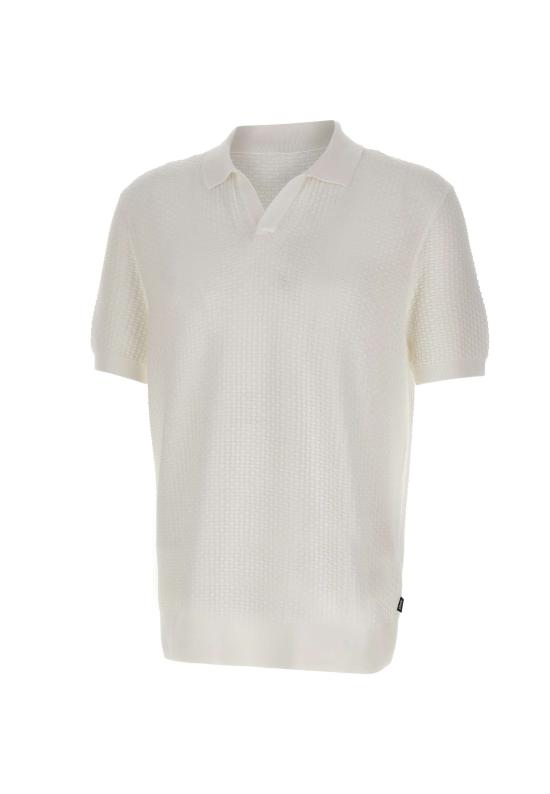 26SS 보스 폴로 티셔츠 50561613 100 WHITE