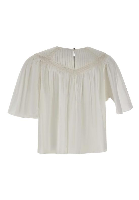26SS 보스 블라우스 50559223 118 WHITE - BOSS