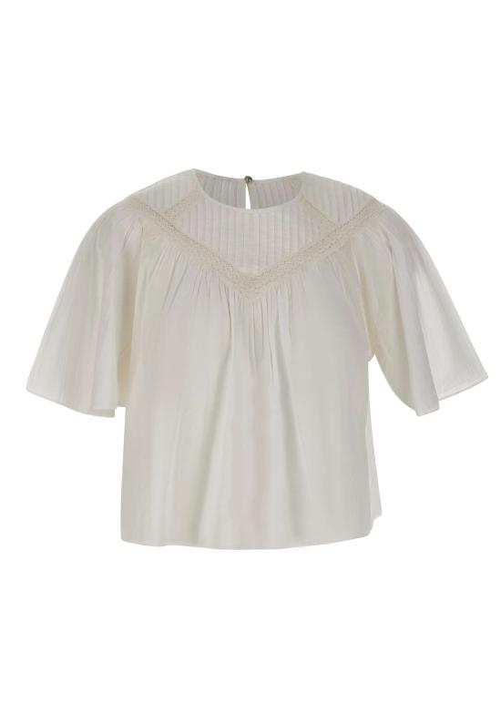 26SS 보스 블라우스 50559223 118 WHITE