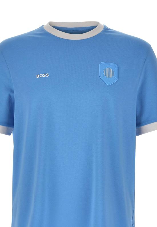 26SS 보스 반팔 티셔츠 50562134 454 LIGHT BLUE - BOSS