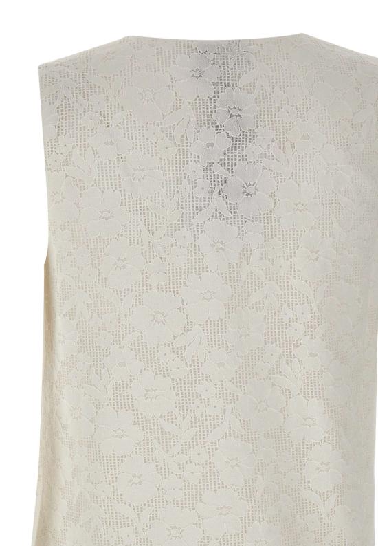 26SS 마렐라 민소매 티셔츠 2613941072200 001 WHITE - MARELLA