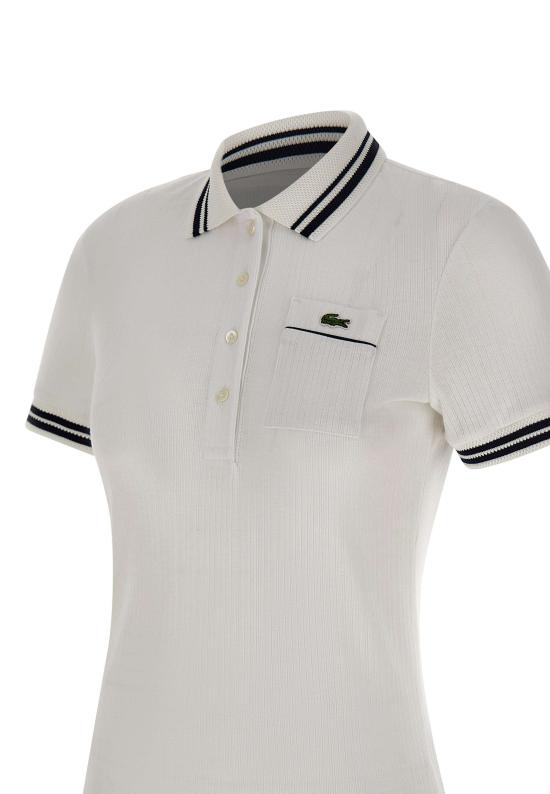 26SS 라코스테 폴로 티셔츠 DF0858 522 WHITE - LACOSTE