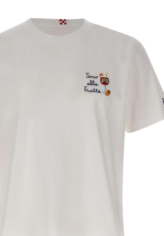 26SS 세인트바쓰 반팔 티셔츠 POT0001 04426L WHITE - MC2 SAINT BARTH