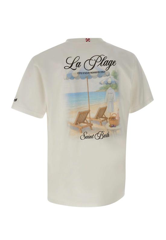 26SS 세인트바쓰 반팔 티셔츠 PRL0002 04289L WHITE - MC2 SAINT BARTH