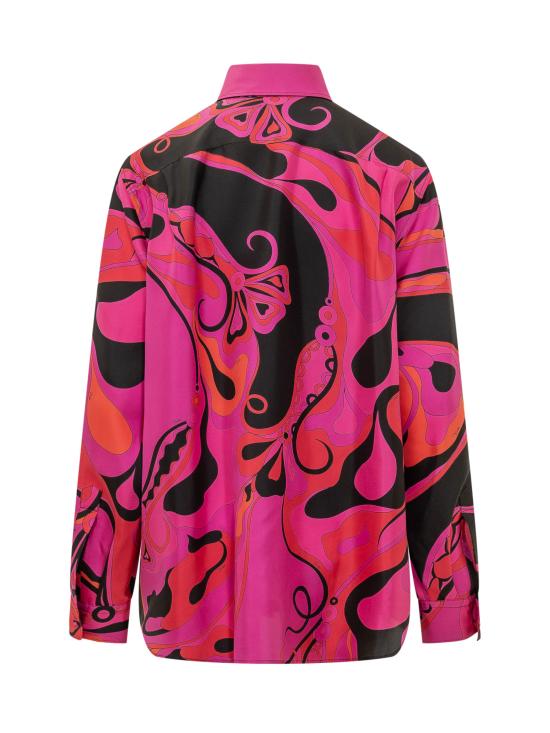 26SS 푸찌 셔츠 6HRJ126H731 026 FUCHSIA BLACK - PUCCI