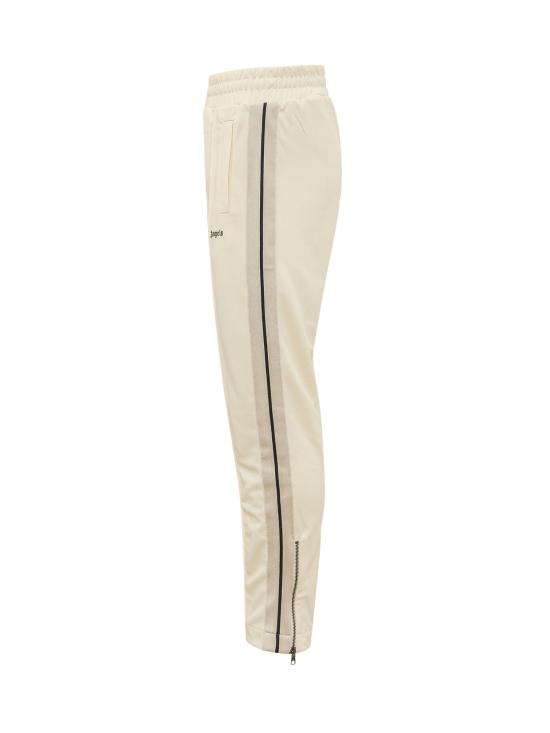 26SS 팜앤젤스 스트레이트 팬츠 PMCJ020S26FAB001 0B10 IVORY BLACK - PALM ANGELS