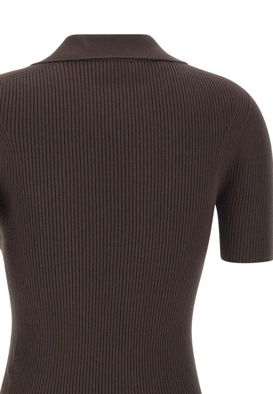 26SS 라코스테 폴로 티셔츠 AF9874 3LA BROWN - LACOSTE