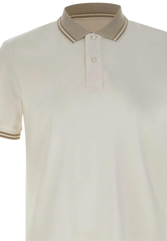 26SS 보스 폴로 티셔츠 50559654 100 WHITE - BOSS