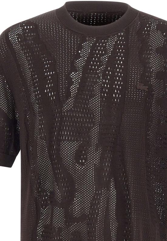 26SS 라코스테 스웨터 AH0797 3LA BROWN - LACOSTE