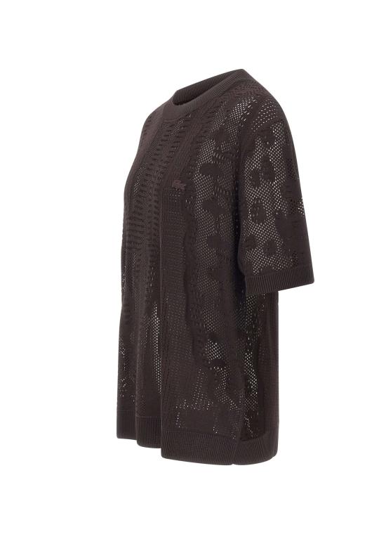 26SS 라코스테 스웨터 AH0797 3LA BROWN - LACOSTE