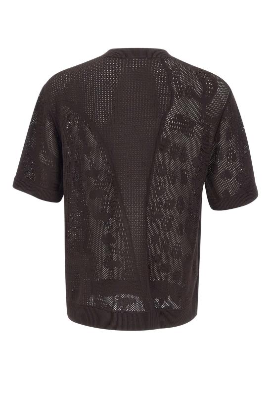 26SS 라코스테 스웨터 AH0797 3LA BROWN - LACOSTE