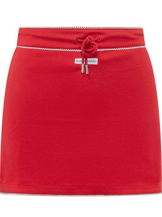 26SS 마린세르 스커트 WSK133ACJER0011 RD10 RED