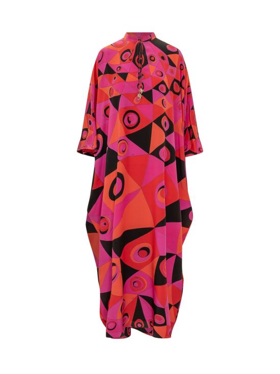 26SS 푸찌 원피스 6HRL756H723 050 FUCHSIA BLACK