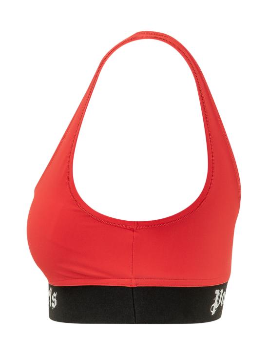 26SS 팜앤젤스 반팔 티셔츠 PWVO010S26FAB001 2510 RED BLACK - PALM ANGELS