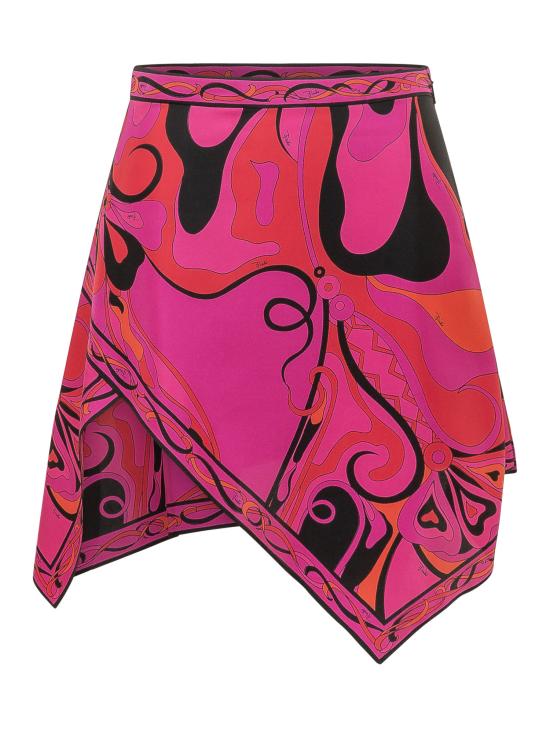 26SS 푸찌 스커트 6HRV886H736 026 FUCHSIA BLACK