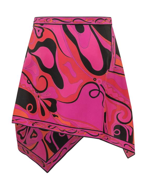 26SS 푸찌 스커트 6HRV886H736 026 FUCHSIA BLACK - PUCCI