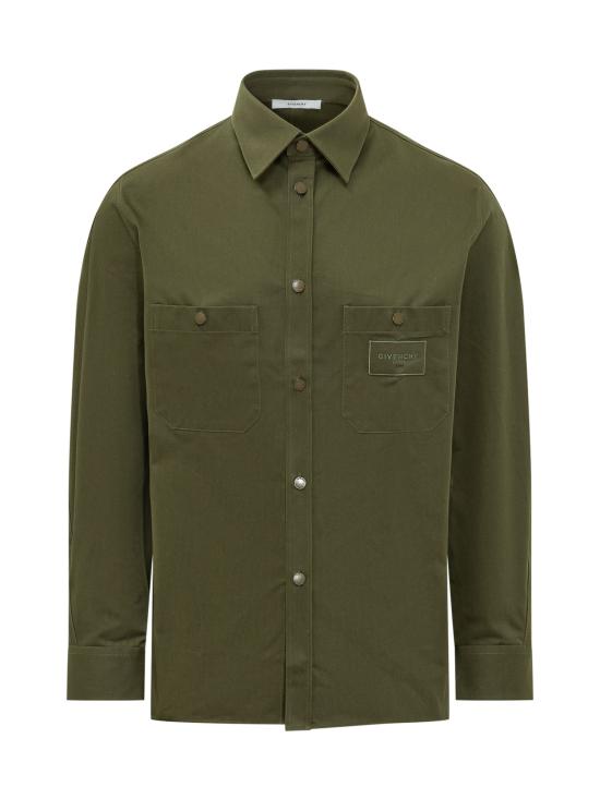 26SS 지방시 긴팔 셔츠 BM618815XZ 305 KHAKI