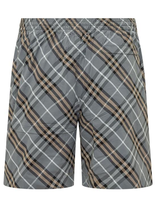 26SS 버버리 숏팬츠 8121376 C5076 WAVE BLUE IP CHECK - BURBERRY