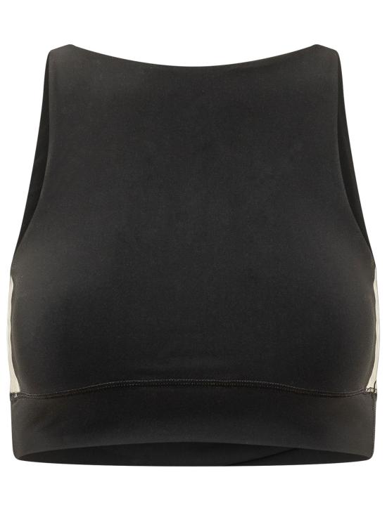 26SS 팜앤젤스 반팔 티셔츠 PWVO039S26FAB001 1003 BLACK OFF WHITE