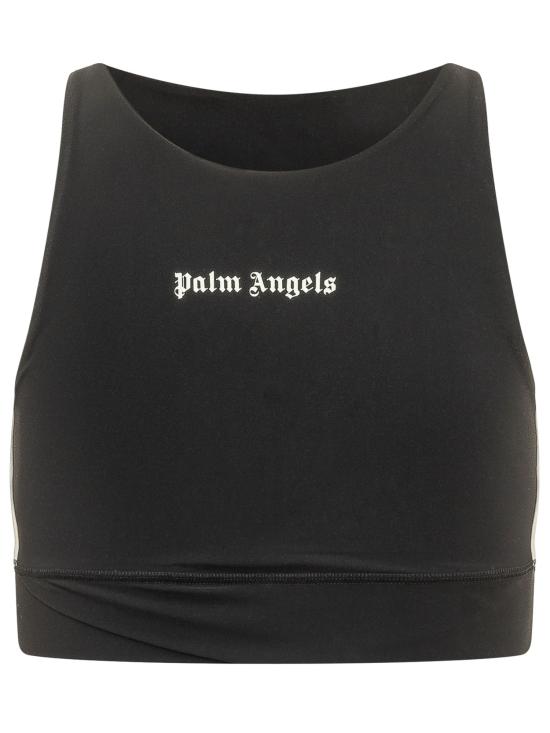 26SS 팜앤젤스 반팔 티셔츠 PWVO039S26FAB001 1003 BLACK OFF WHITE - PALM ANGELS
