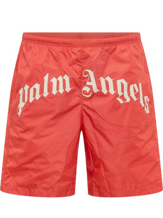 26SS 팜앤젤스 비치웨어 PMFD018S26FAB001 2503 RED OFF WHITE